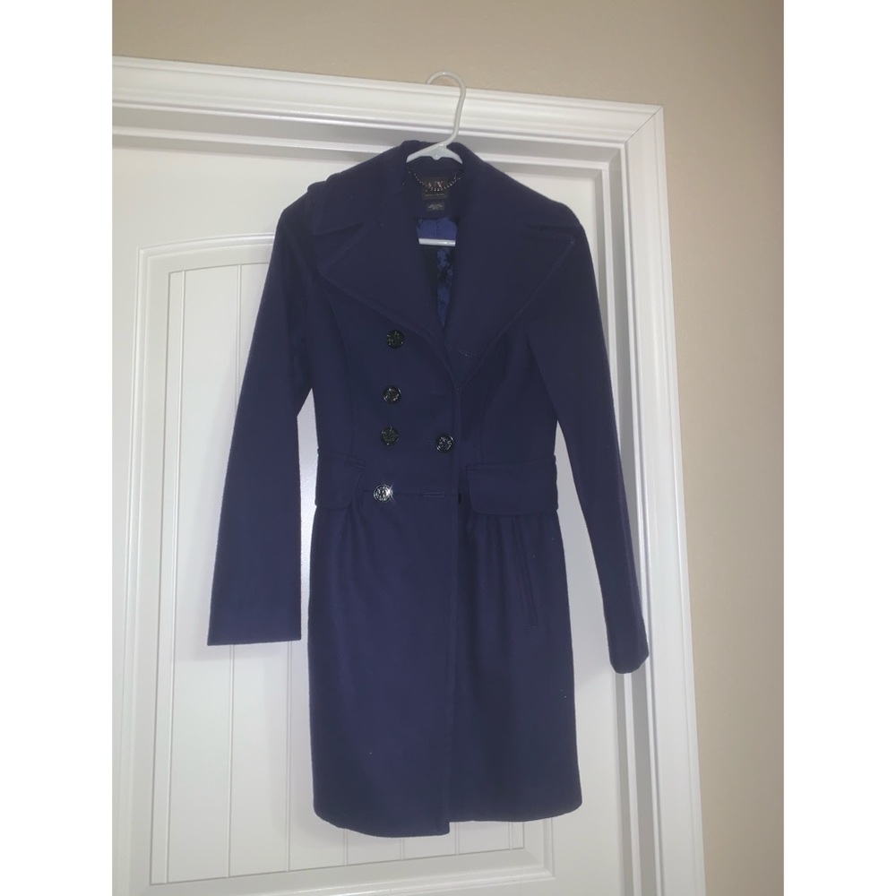 Armani Exchange. dark blue wool jacket. Size XS
